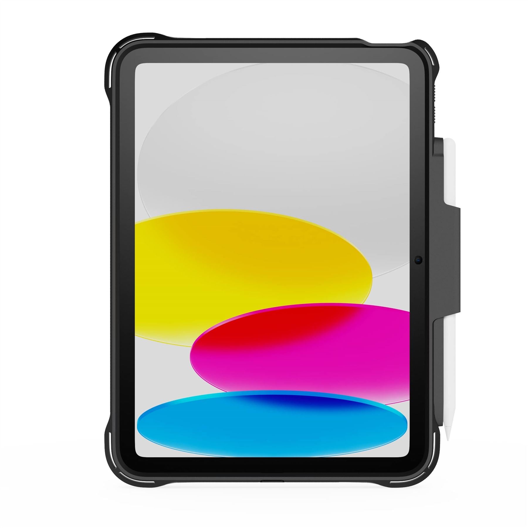 EvoMax - Apple iPad 10th/11th Gen Case with Handstrap - Black