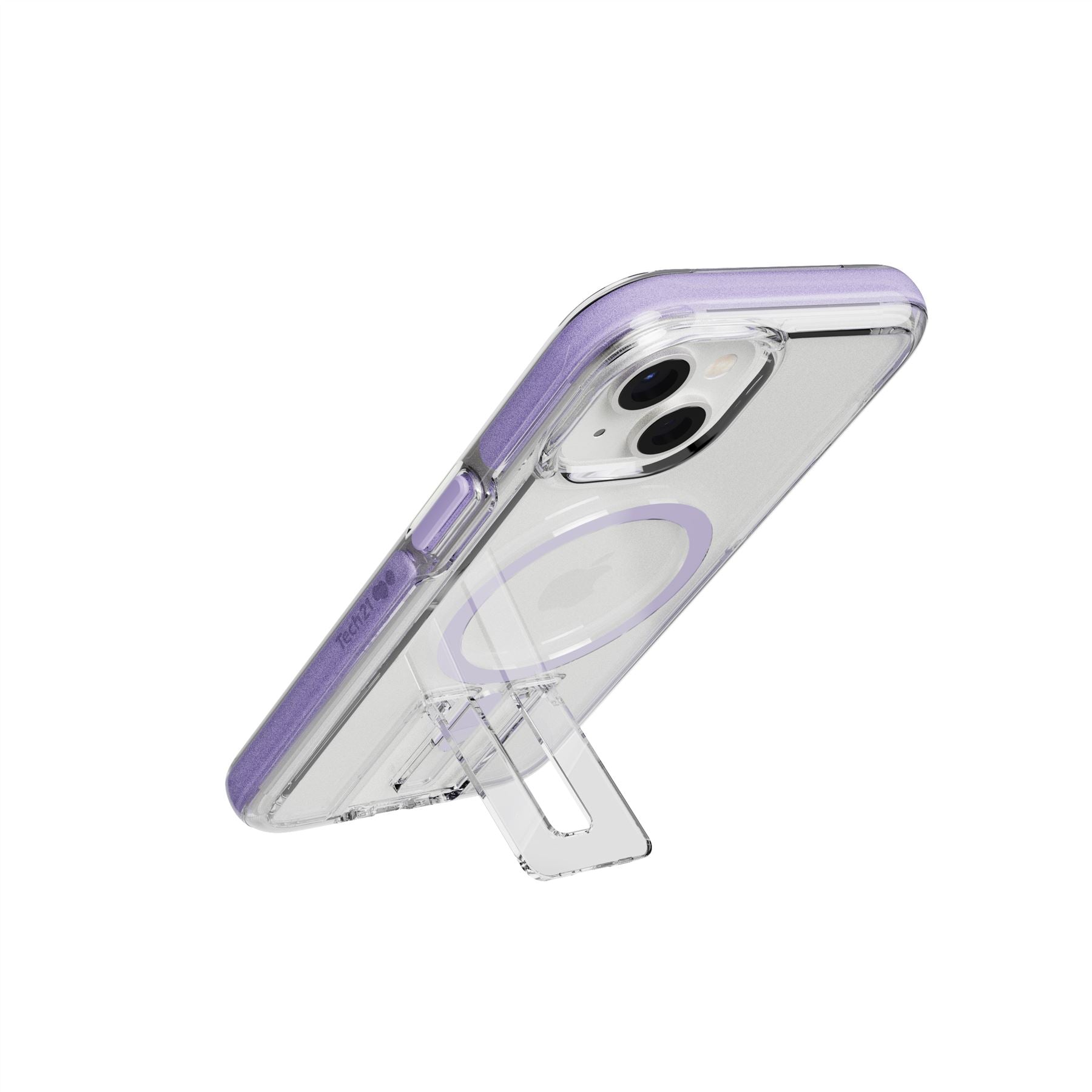 EvoCrystal Kick - Apple iPhone 16e/14 Case MagSafe Compatible - Lilac