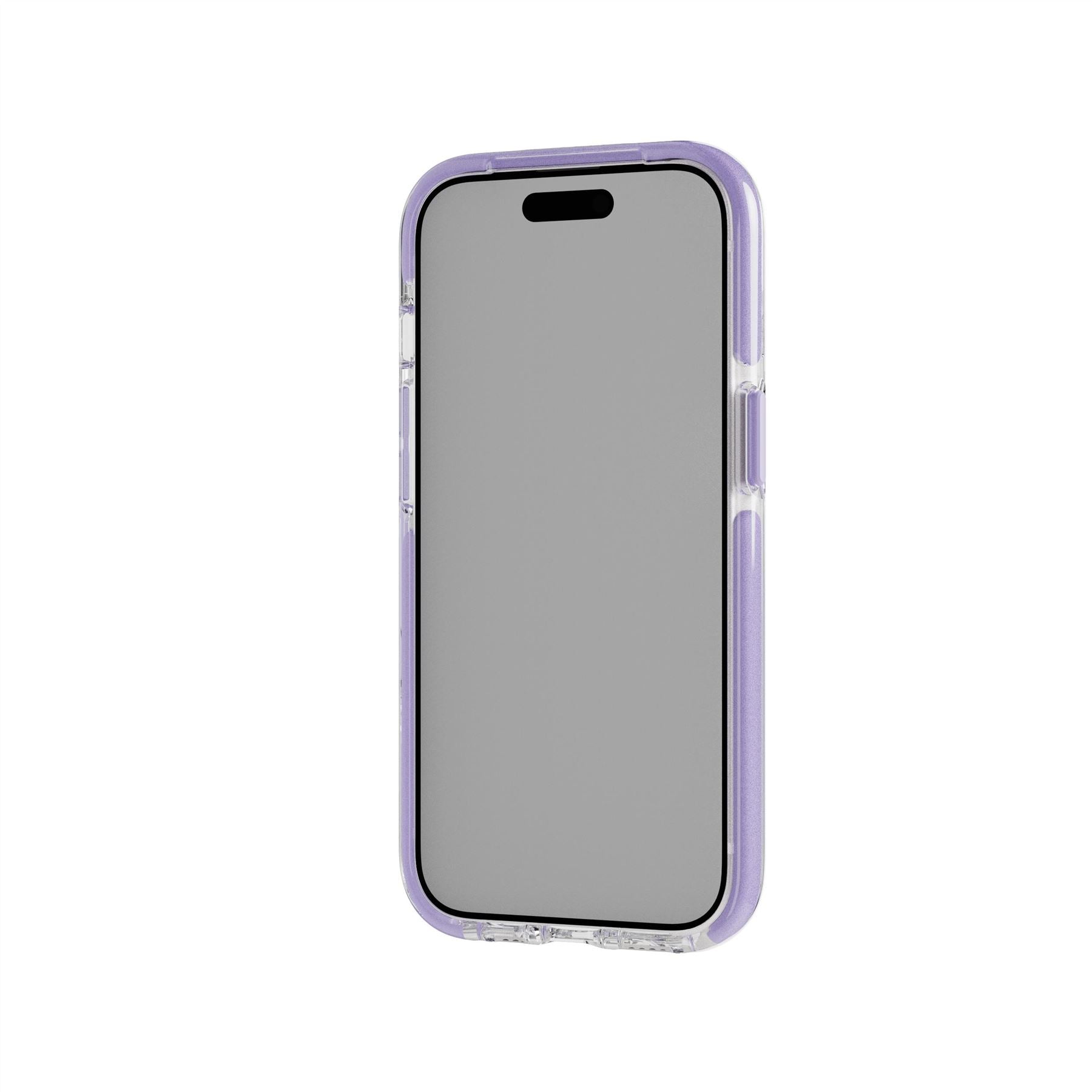 EvoCrystal Kick - Apple iPhone 15 Case MagSafe Compatible - Lilac