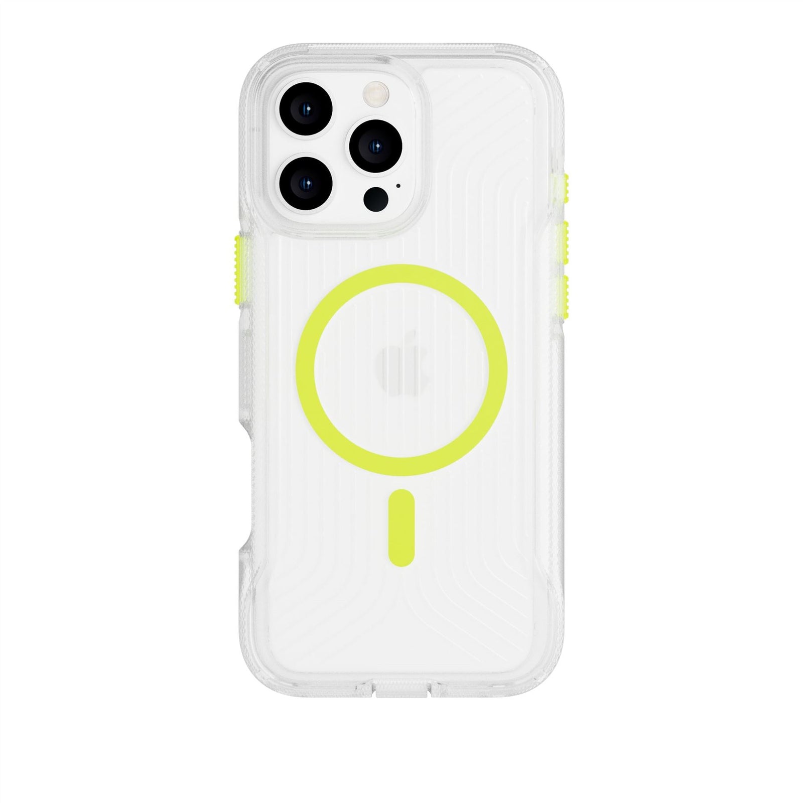 FlexPro - Apple iPhone 16 Pro Max Case MagSafe Compatible - Neon Green Glow in the Dark