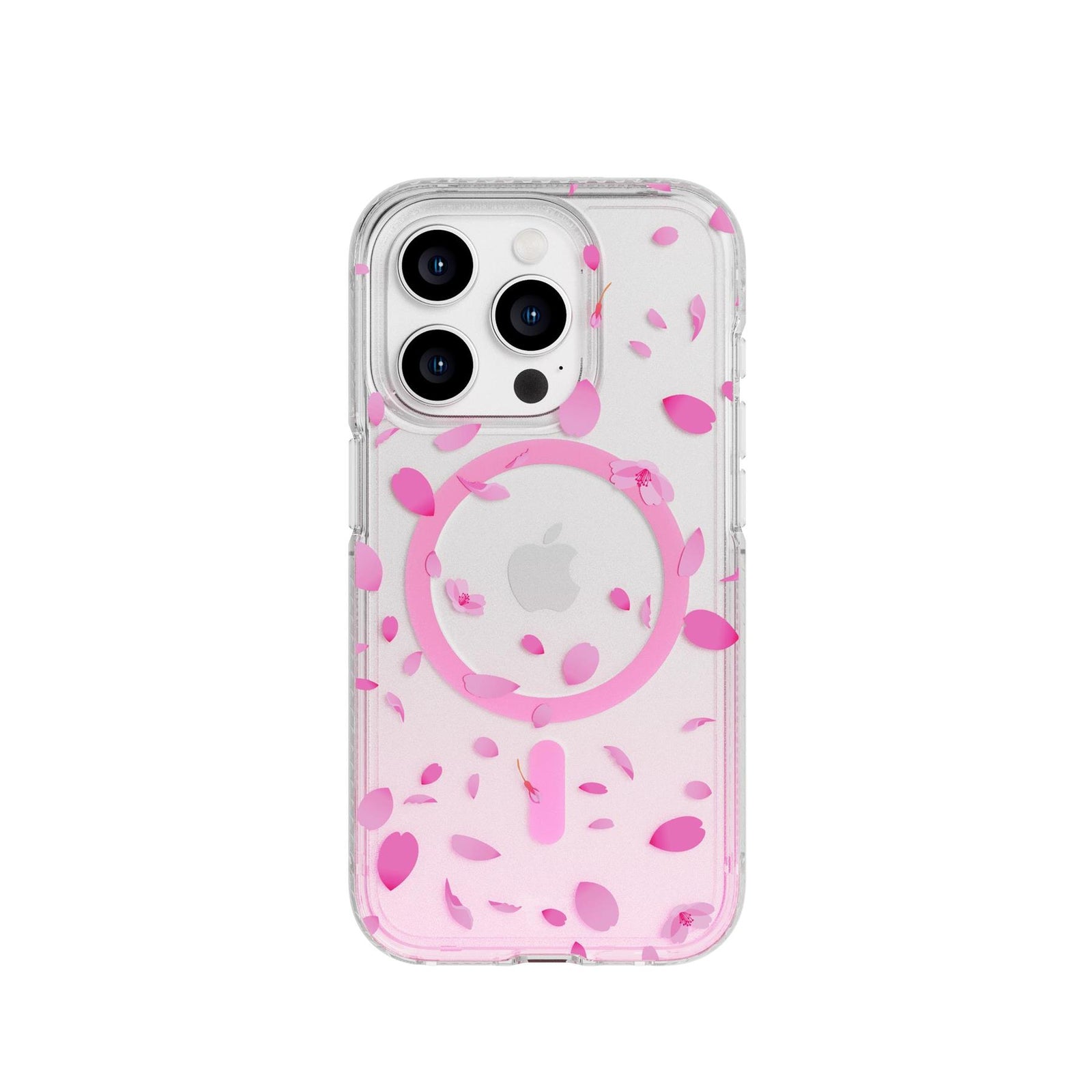 FlexQuartz Apple iPhone 15 Pro Case MagSafe Compatible - Cherry Blossom