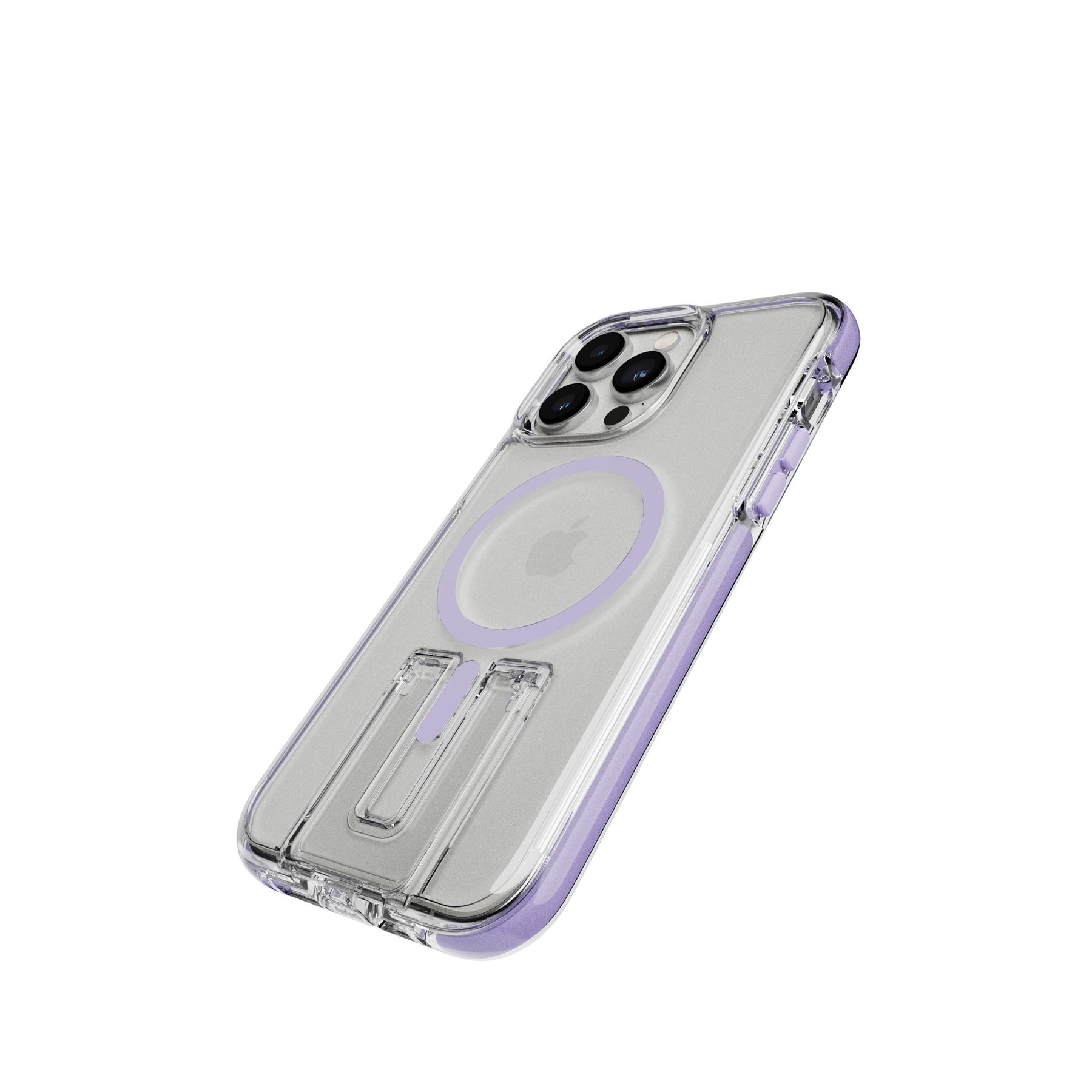 EvoCrystal Kick - Apple iPhone 14 Pro Max Case MagSafe Compatible - Lilac