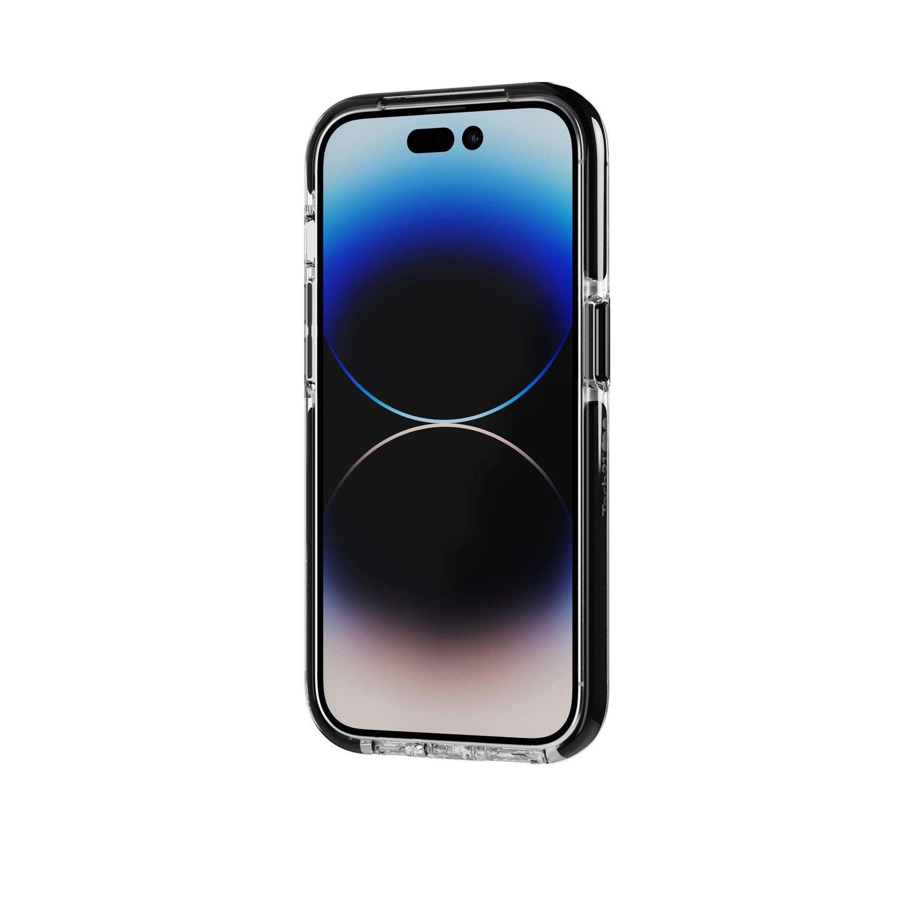 EvoCrystal Kick - Apple iPhone 14 Pro Case MagSafe Compatible - Clear Black