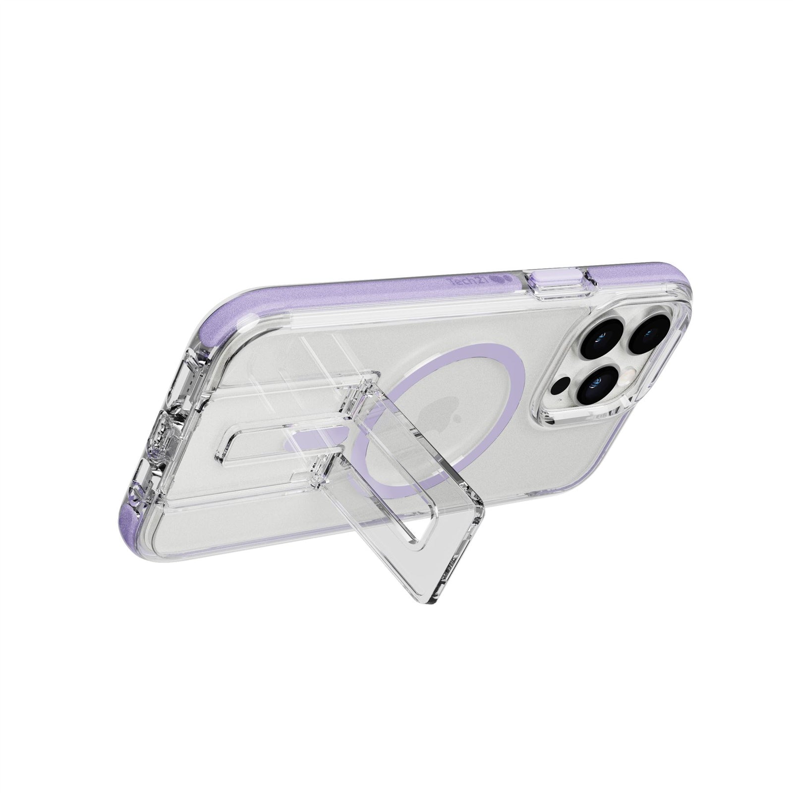 EvoCrystal Kick - Apple iPhone 14 Pro Max Case MagSafe Compatible - Lilac