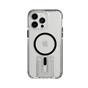 EvoCrystal Kick - Apple iPhone 14 Pro Max Case MagSafe Compatible - Clear Black