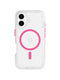 FlexPro - Apple iPhone 16 Case MagSafe Compatible  - Neon Pink/Orange Glow in the Dark