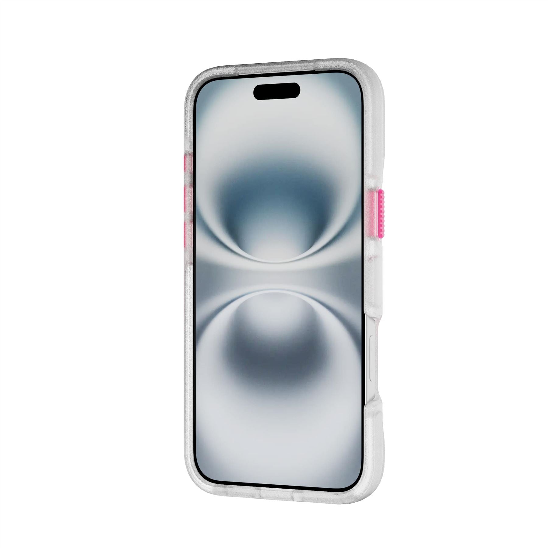 FlexPro - Apple iPhone 16 Plus Case MagSafe Compatible - Neon Pink/Orange Glow in the Dark