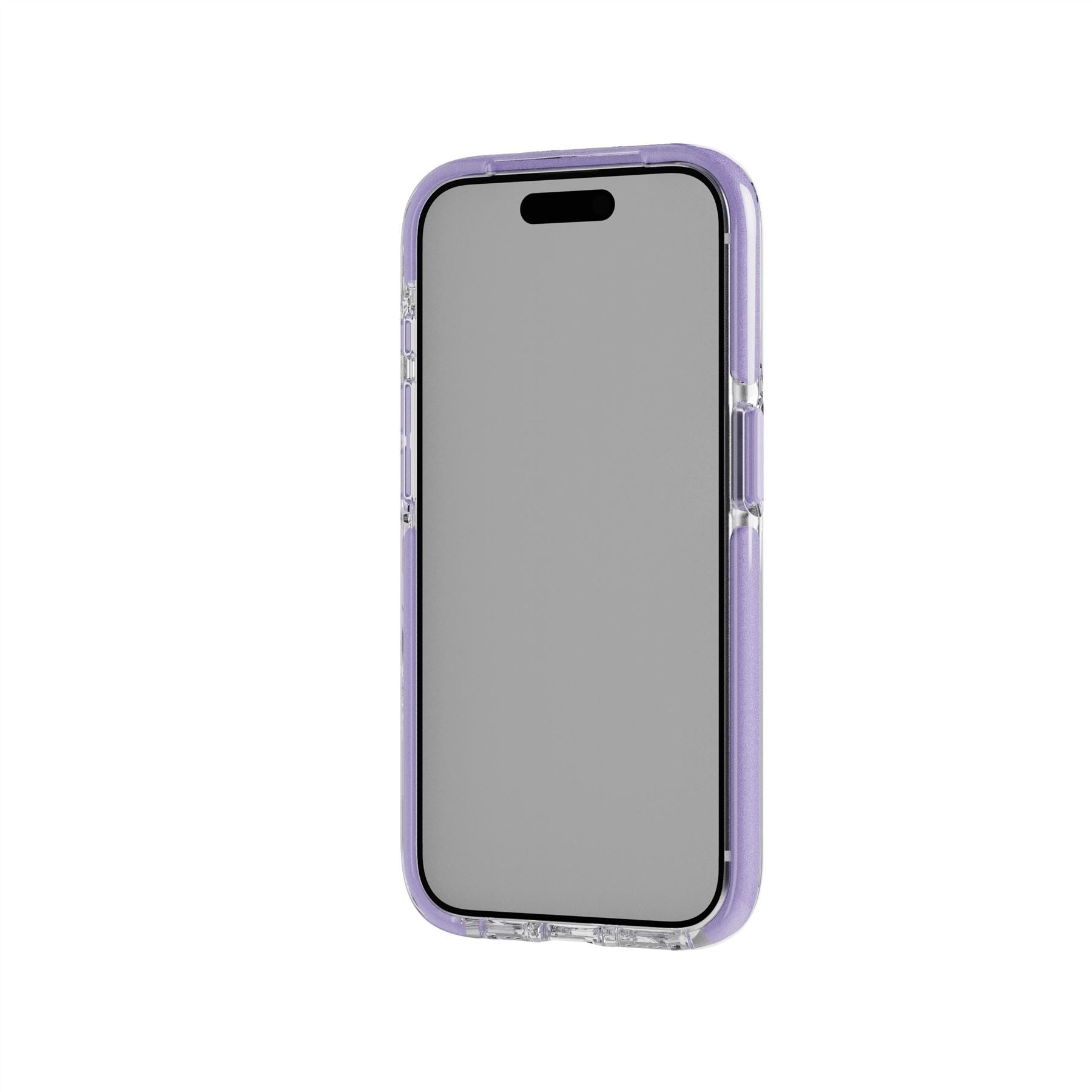 EvoCrystal Kick - Apple iPhone 15 Pro Case MagSafe Compatible - Lilac