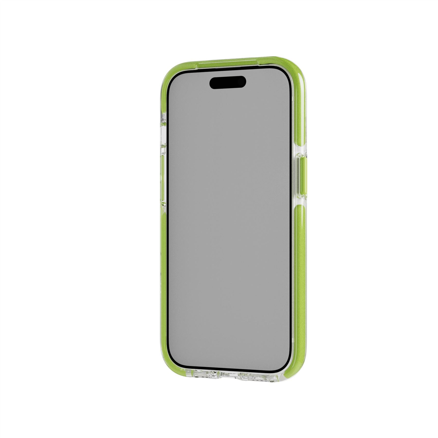 EvoCrystal Kick - Apple iPhone 15 Case MagSafe Compatible - Lime
