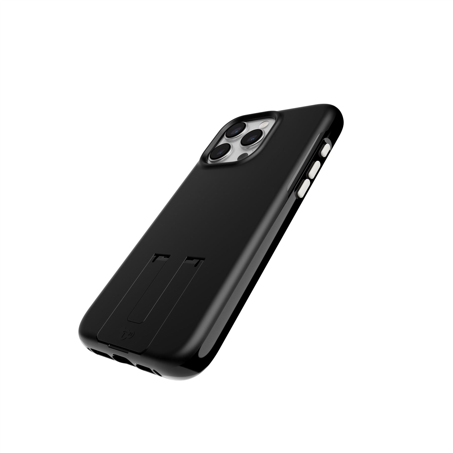 EvoCrystal Kick - Apple iPhone 15 Pro Max Case MagSafe Compatible - Obsidian Black