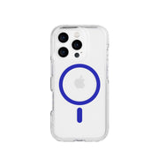 FlexQuartz - Apple iPhone 16 Pro Case MagSafe Compatible - Electric Blue