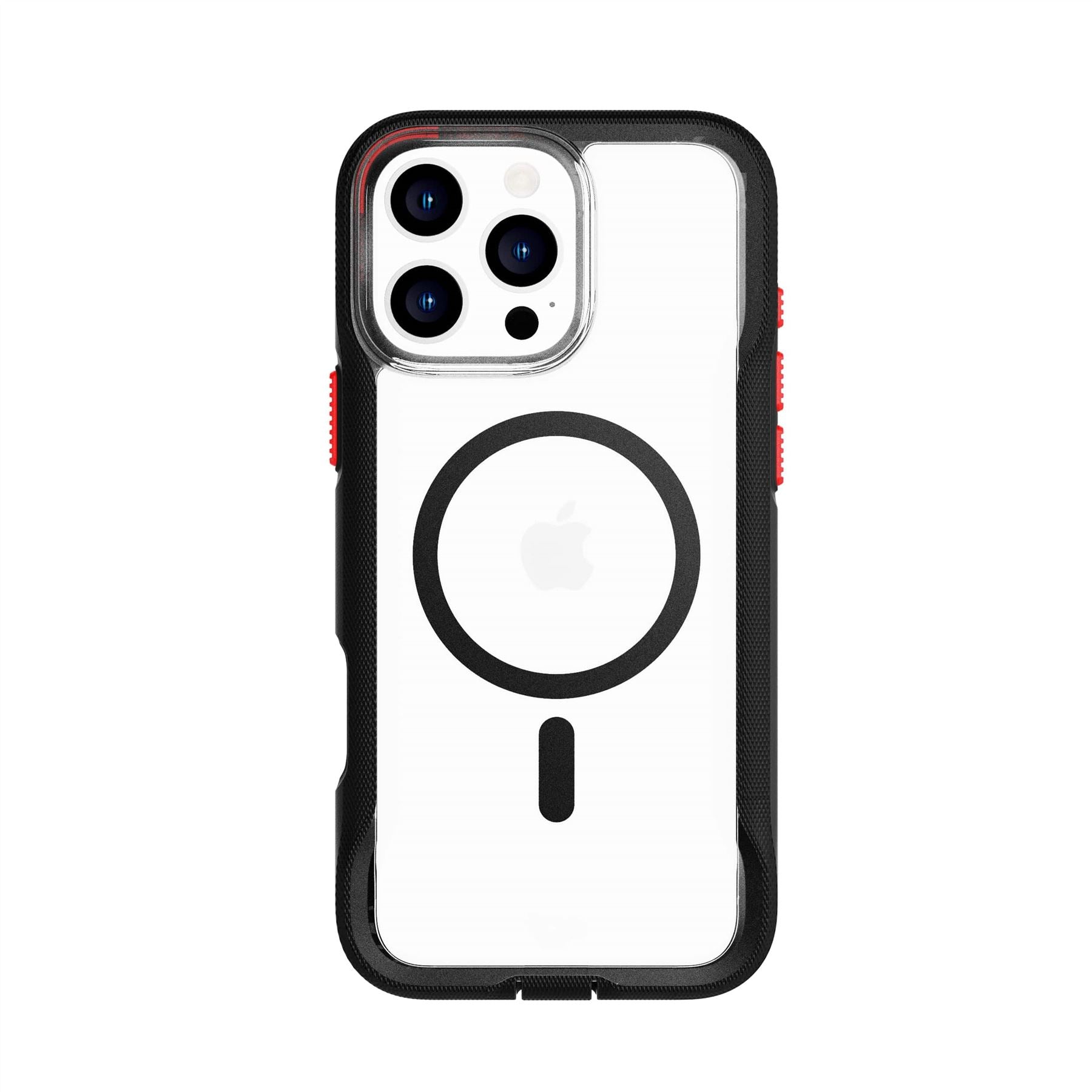 EvoPro - Apple iPhone 16 Pro Max Case MagSafe Compatible - Clear/Black