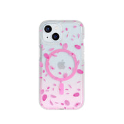 FlexQuartz Apple iPhone 15 Case MagSafe Compatible - Cherry Blossom