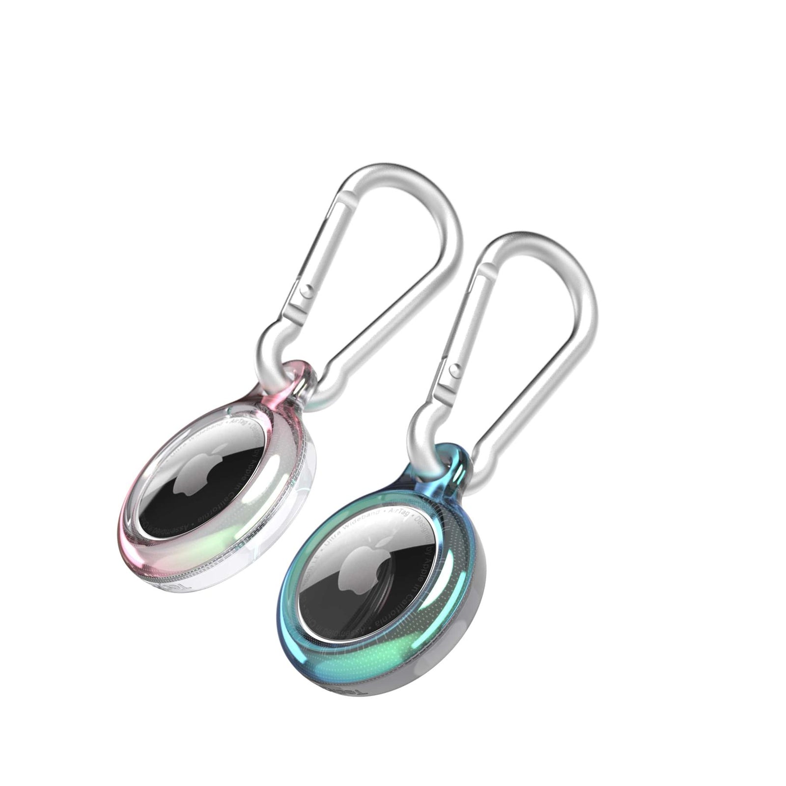 Evo Shimmer – Apple AirTag Case Bundle (x2) (2022) - Red/Green