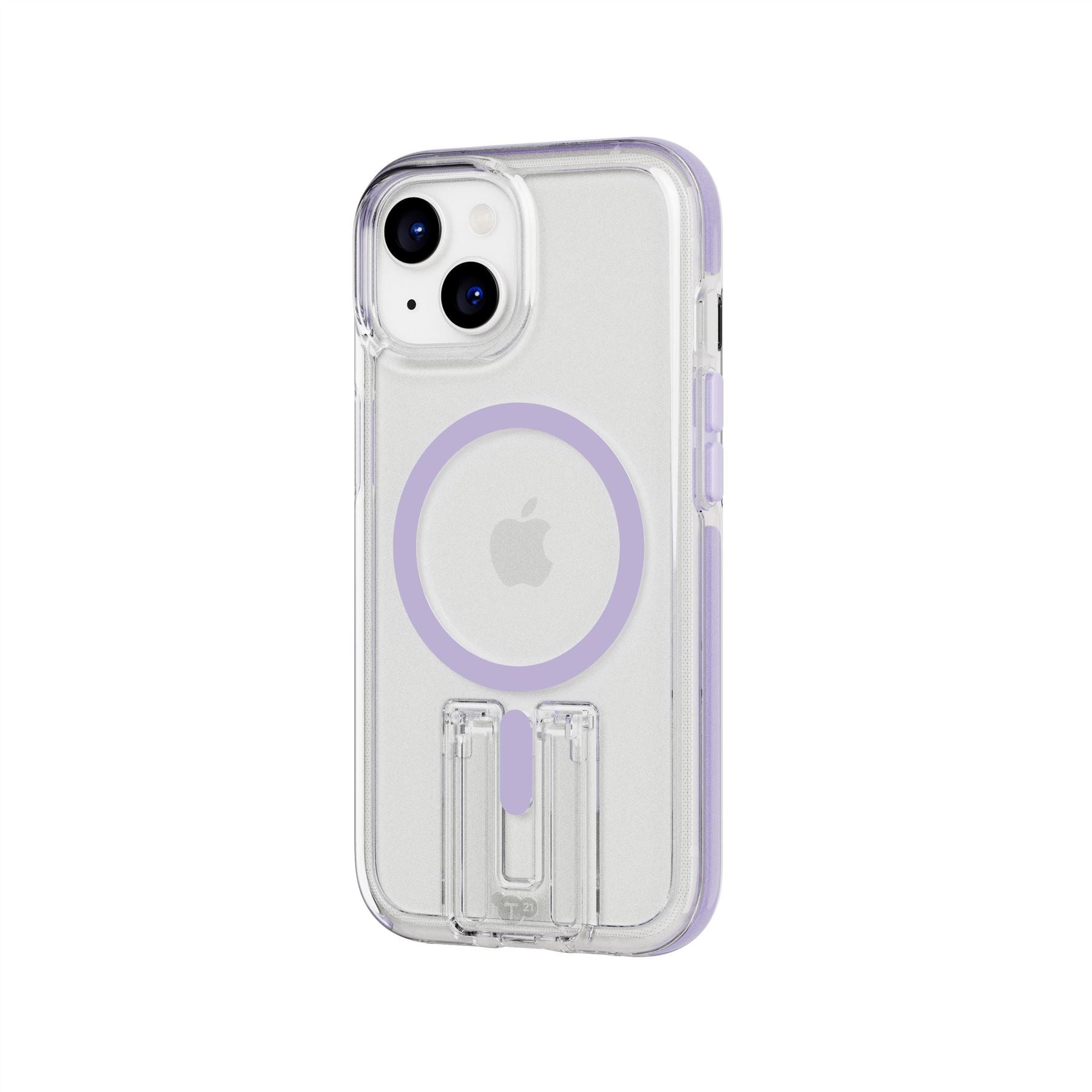 EvoCrystal Kick - Apple iPhone 15 Case MagSafe Compatible - Lilac