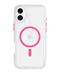 FlexPro - Apple iPhone 16 Plus Case MagSafe Compatible - Neon Pink/Orange Glow in the Dark