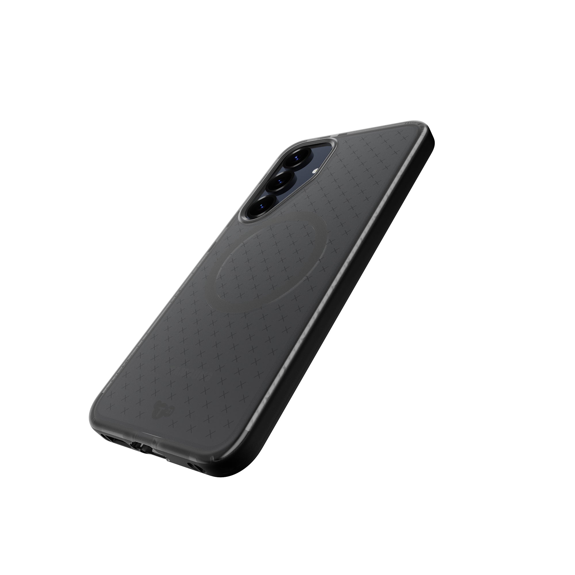 EvoCheck - Samsung Galaxy S25 FE Case with Magnets - Smokey/Black