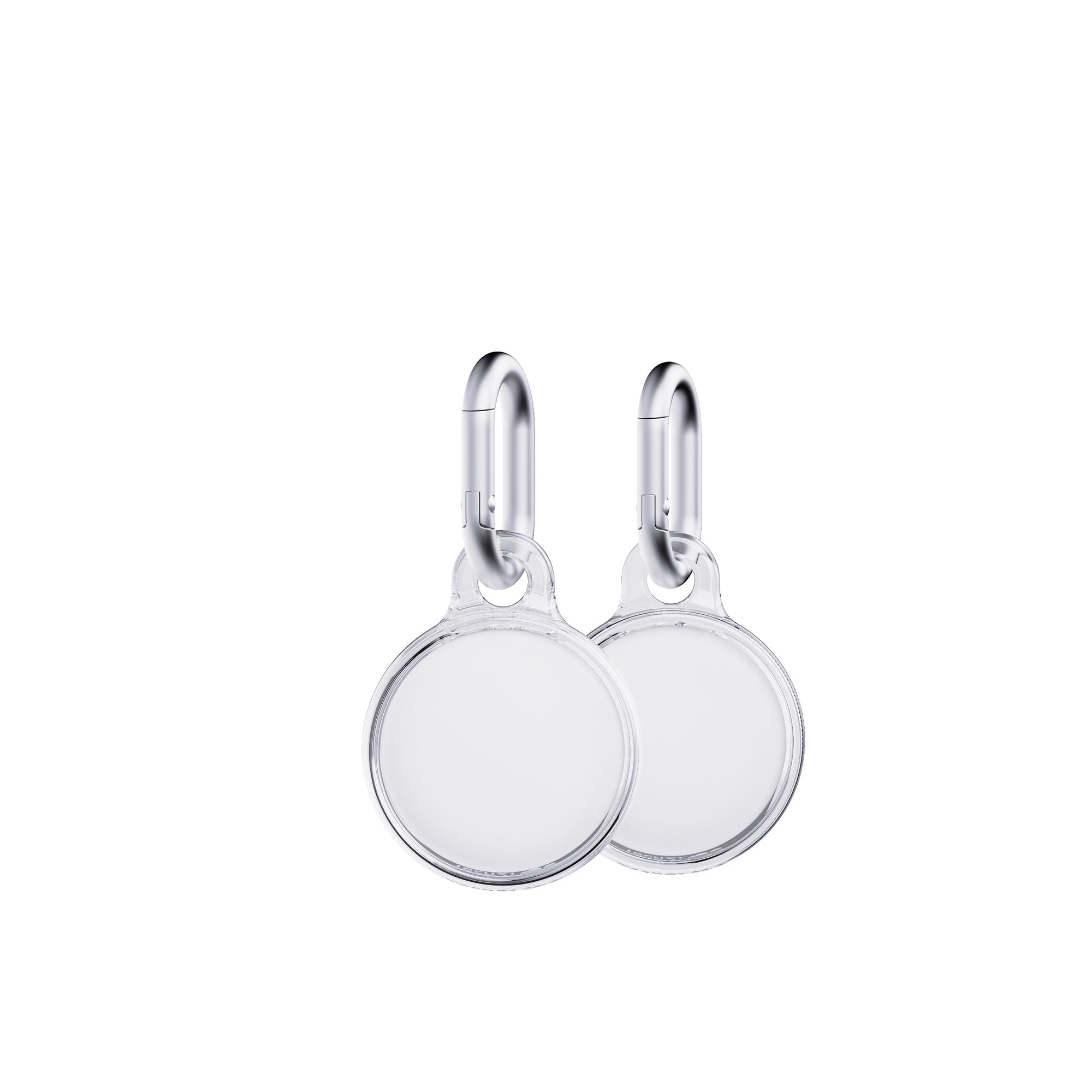 EvoClear - Apple AirTag Case Bundle (x2) - Clear