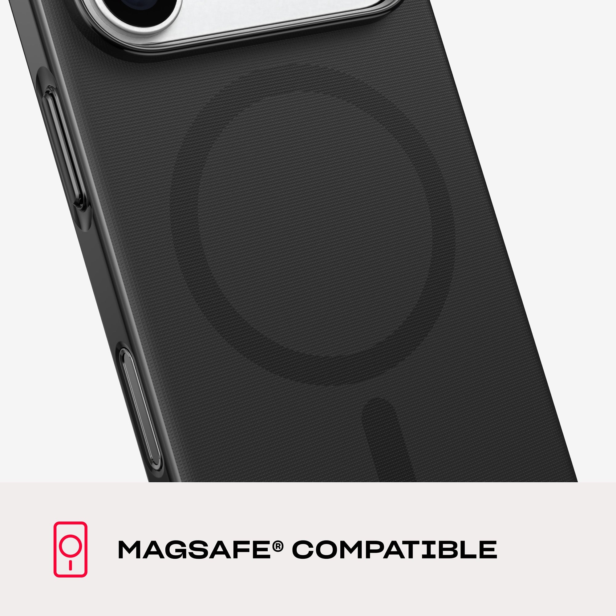 EvoPulse Fauxven MagSafe - Apple iPhone 18 Pro/17 Pro Case - Black