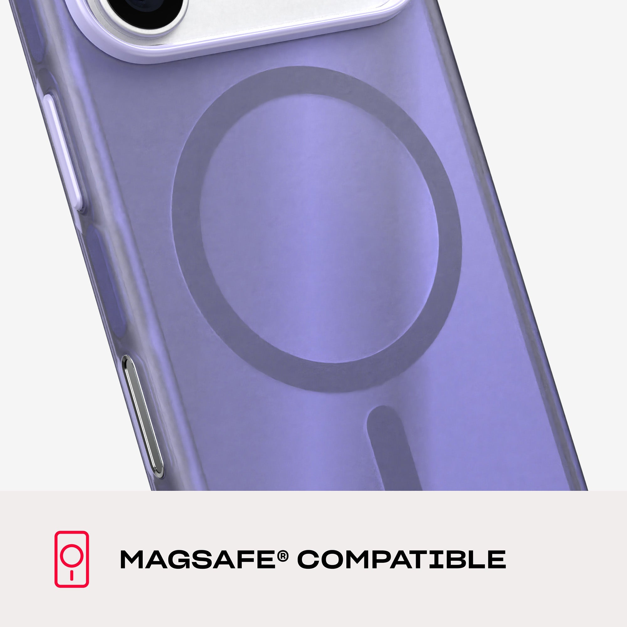 EvoPulse Satin Mirror MagSafe - Apple iPhone 18 Pro/17 Pro Case - Lilac