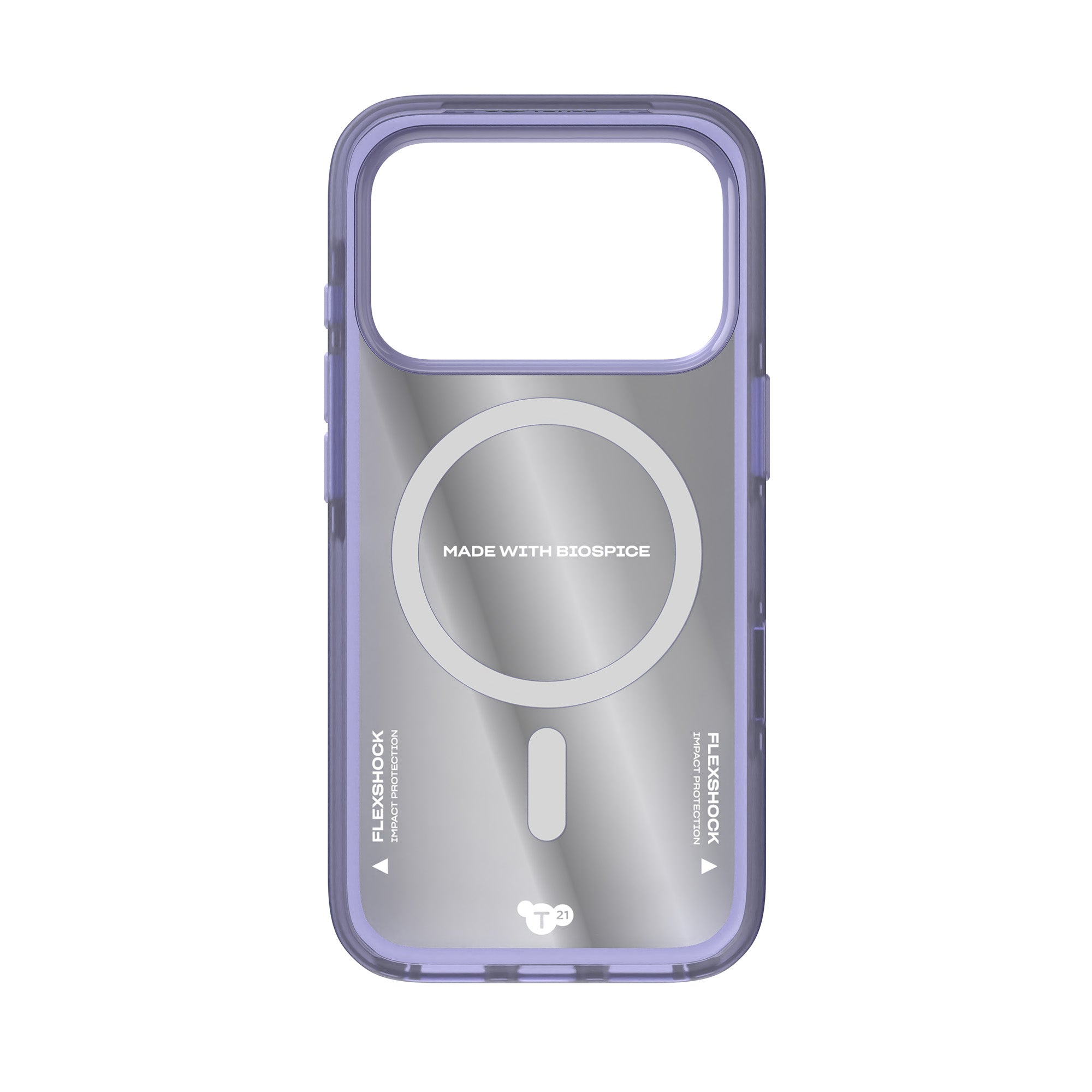 EvoPulse Satin Mirror MagSafe - Apple iPhone 18 Pro/17 Pro Case - Lilac