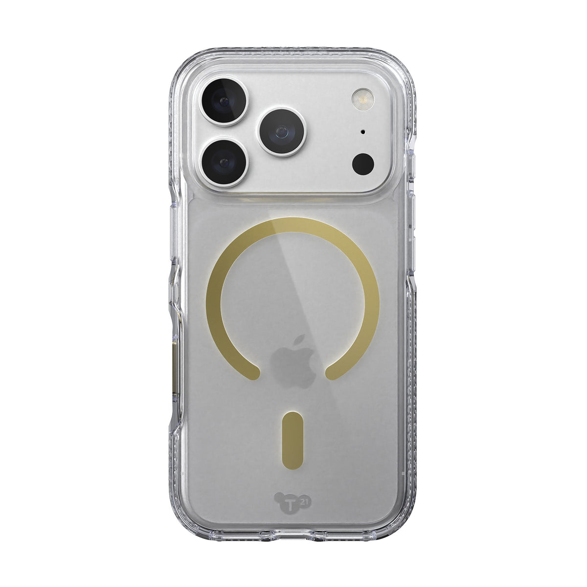 EvoCrystal MagSafe - Apple iPhone 18 Pro/17 Pro Case - Clear/Gold