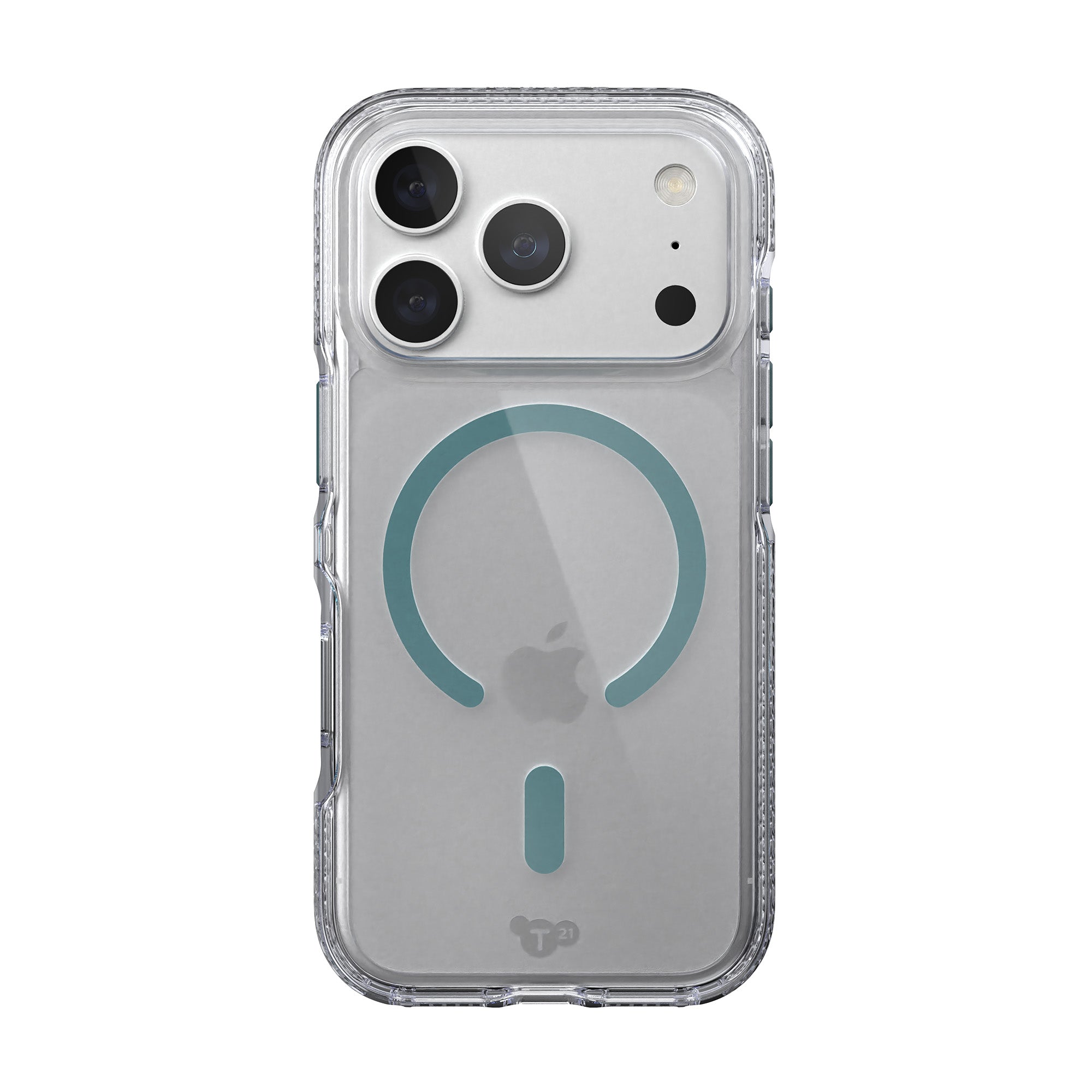 EvoCrystal MagSafe - Apple iPhone 18 Pro/17 Pro Case - Clear/Emerald Dust