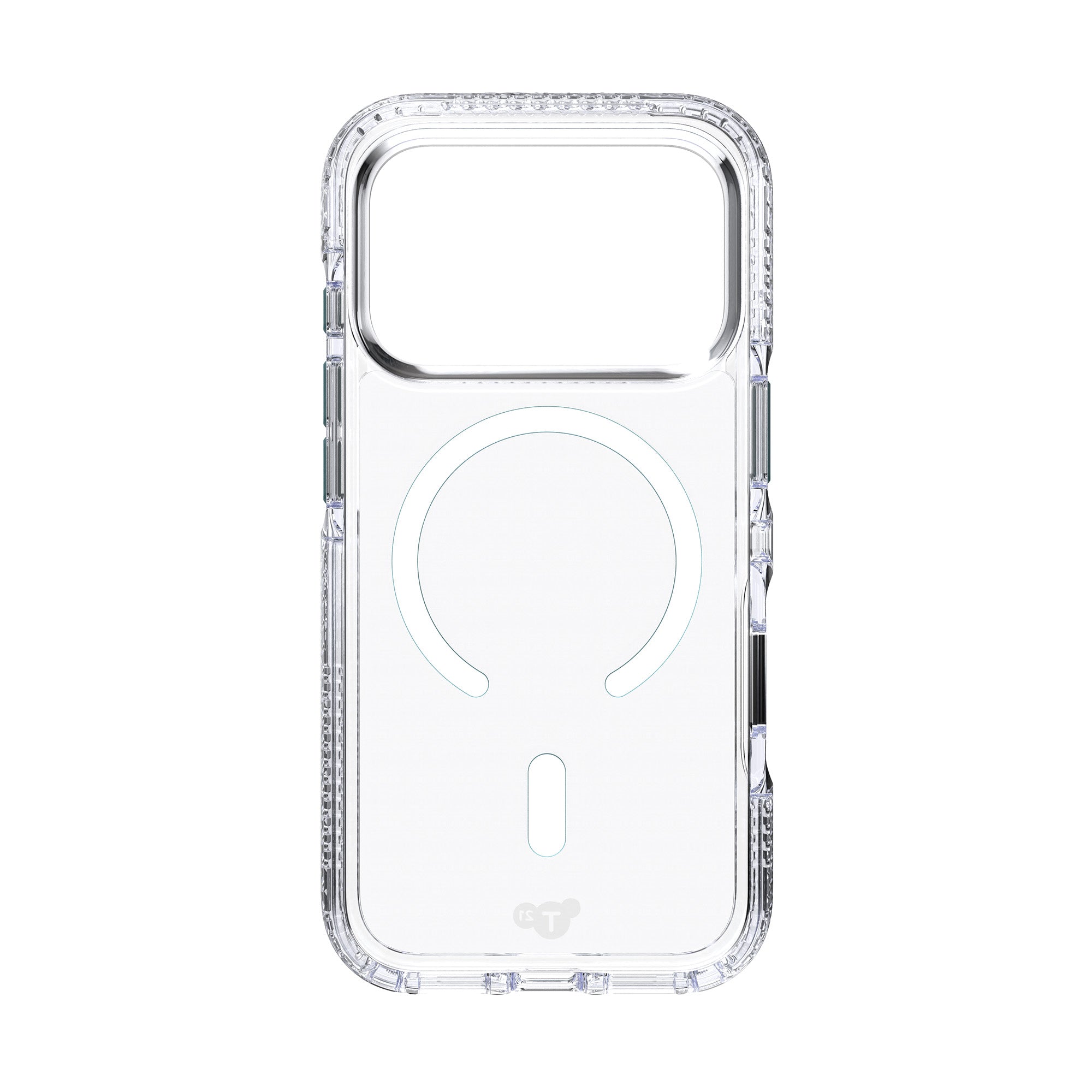 EvoCrystal MagSafe - Apple iPhone 18 Pro/17 Pro Case - Clear/Emerald Dust