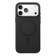 View of the back of the phone case from straight on with phone inside#color_black