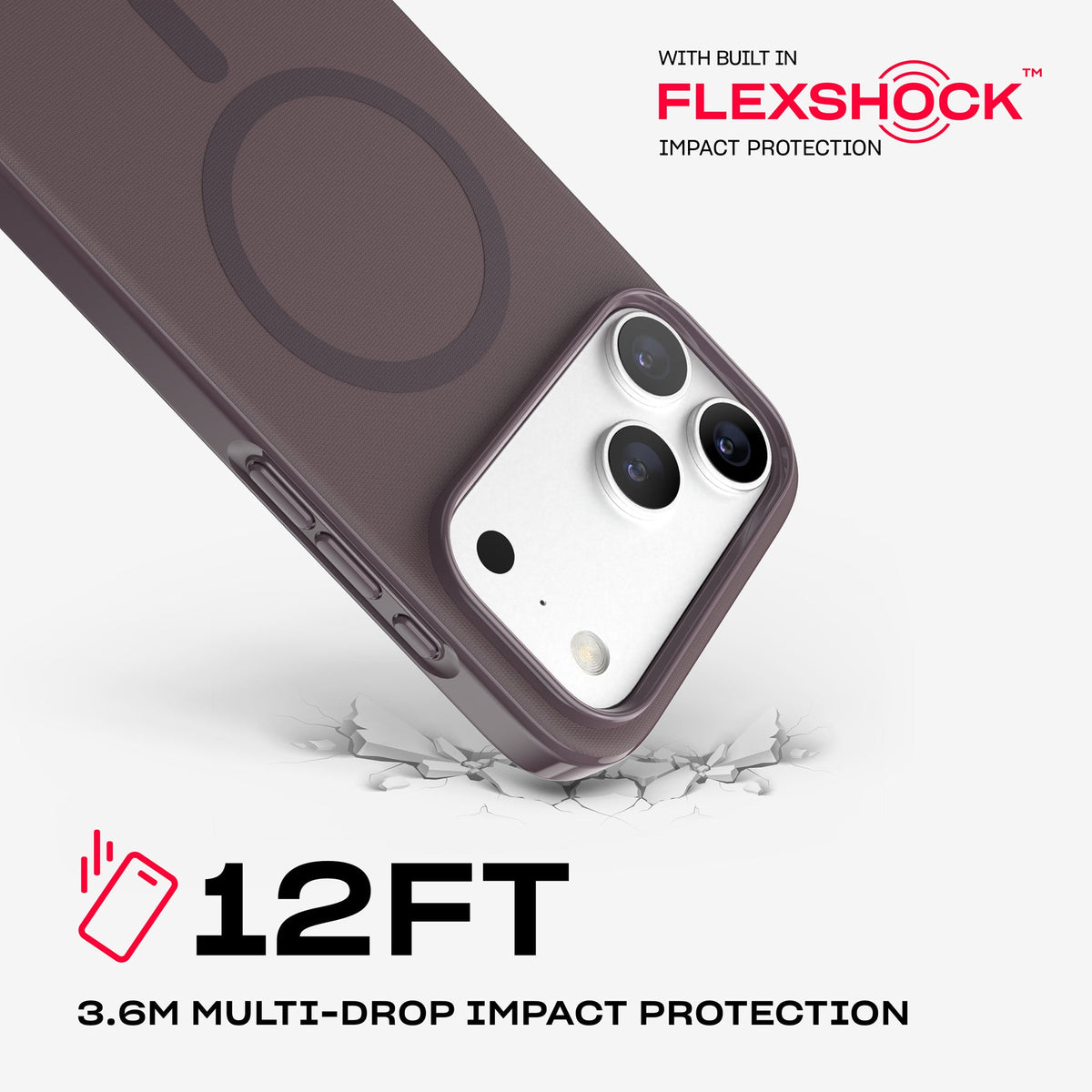 EvoPulse Fauxven MagSafe - Apple iPhone 18 Pro Max/17 Pro Max Case - Cherry