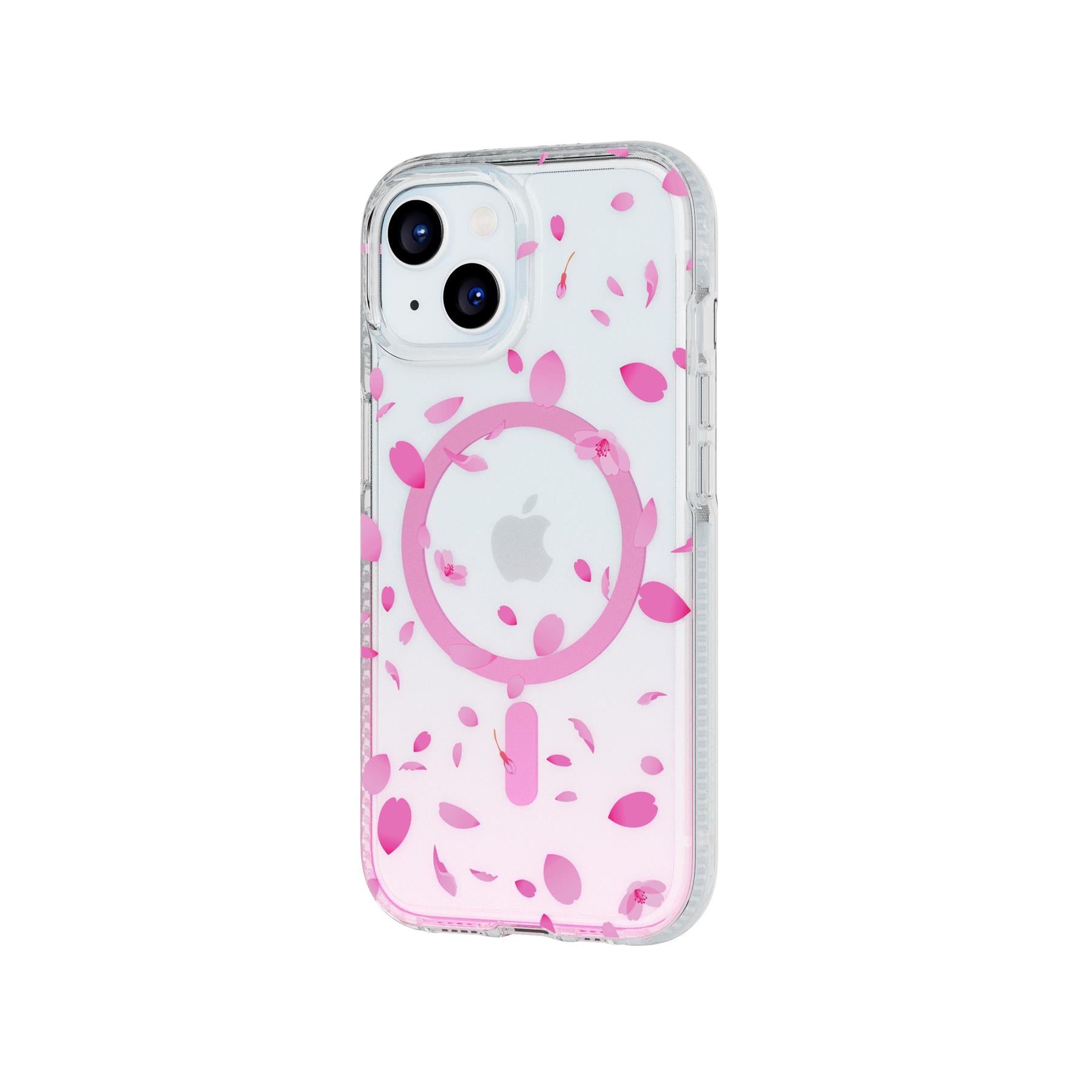FlexQuartz Apple iPhone 15 Case MagSafe Compatible - Cherry Blossom