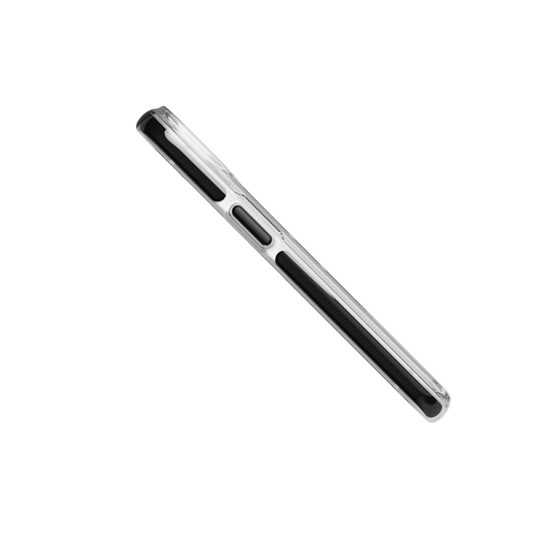 EvoCrystal Kick - Apple iPhone 15 Case MagSafe Compatible - Clear Black