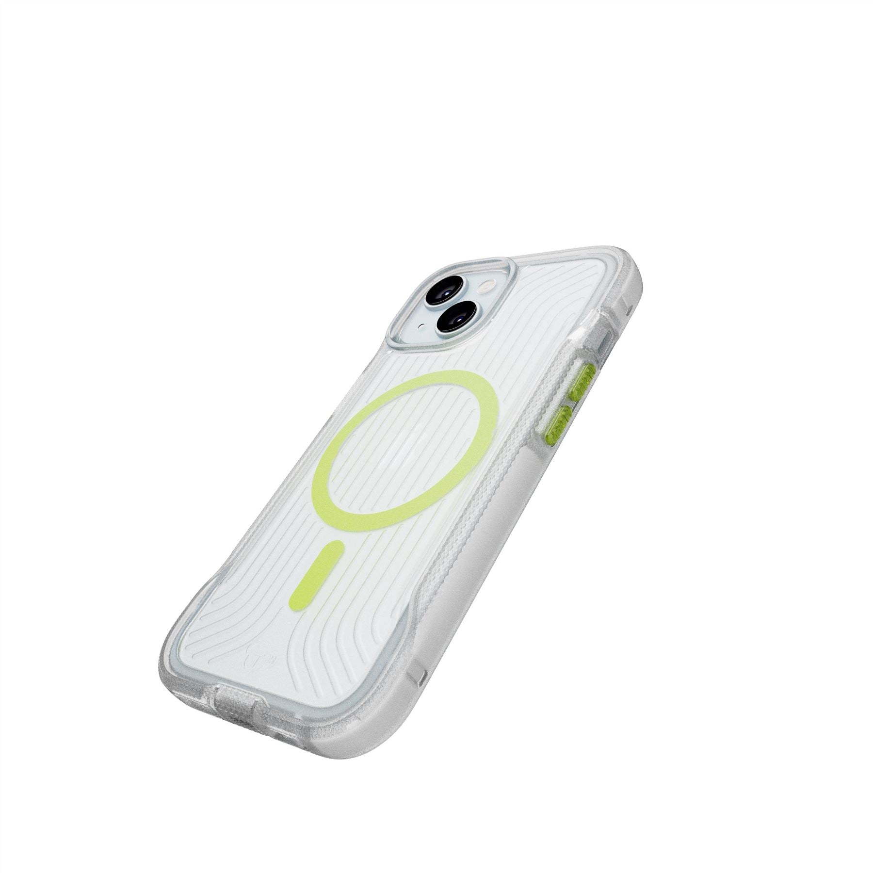 FlexPro - Apple iPhone 15 Case MagSafe Compatible - Clear Glow in the Dark