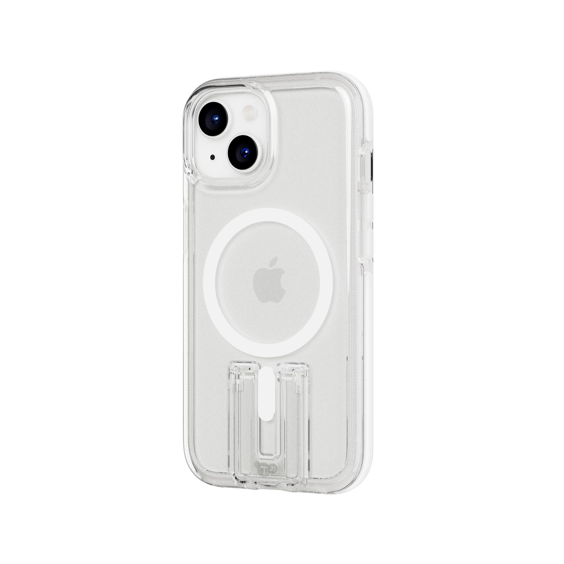 EvoCrystal Kick - Apple iPhone 16e/15 Case MagSafe Compatible - White