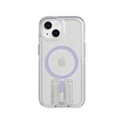 EvoCrystal Kick - Apple iPhone 15 Case MagSafe Compatible - Lilac
