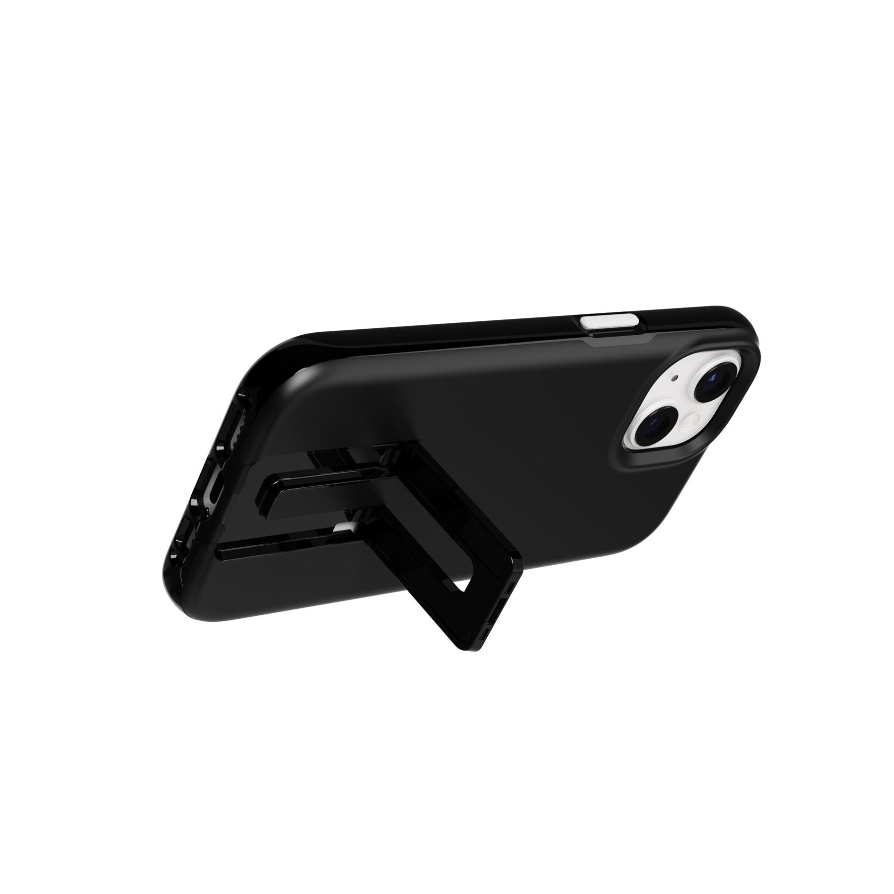 EvoCrystal Kick - Apple iPhone 15 Case MagSafe Compatible - Obsidian Black