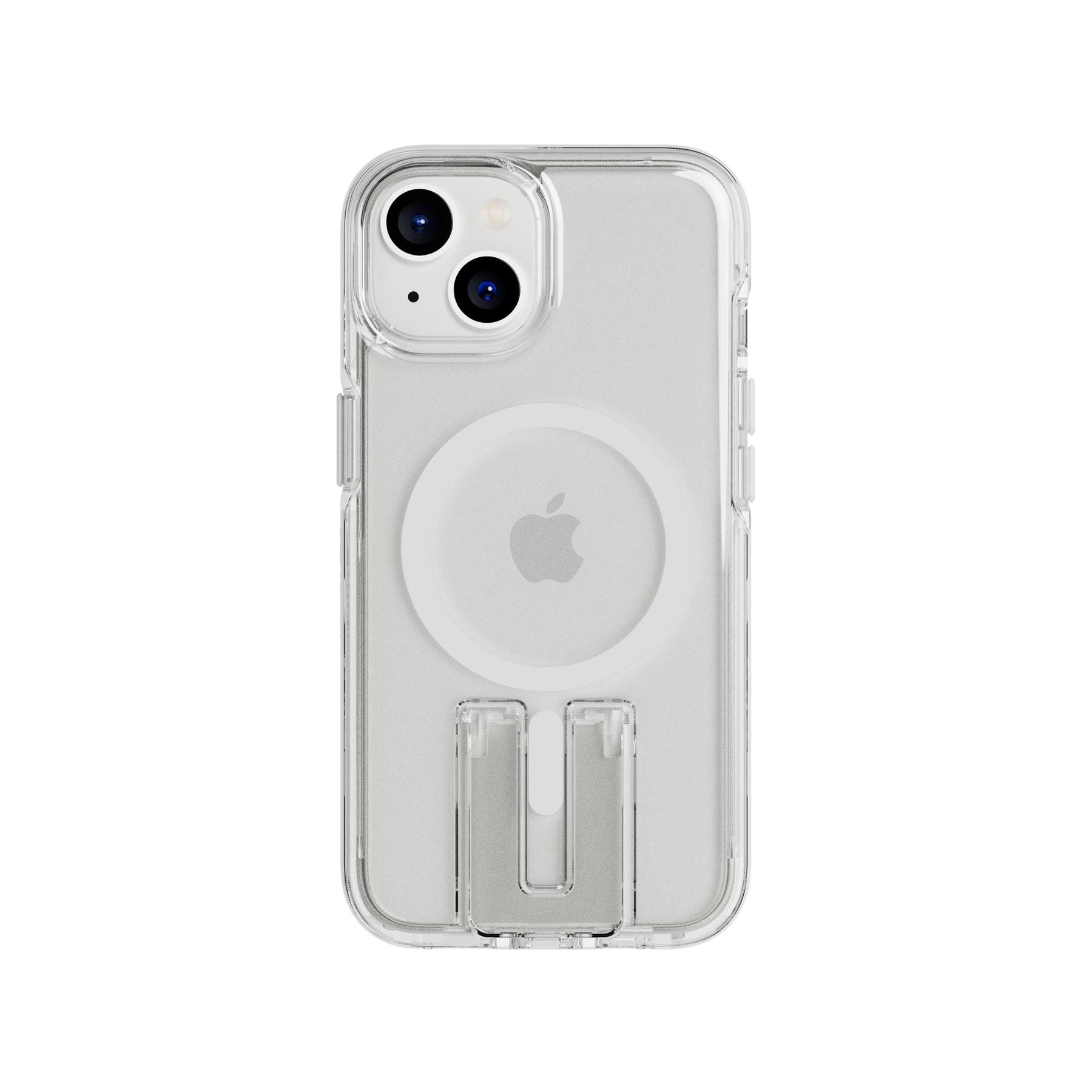 EvoCrystal Kick - Apple iPhone 16e/14 Case MagSafe Compatible - White