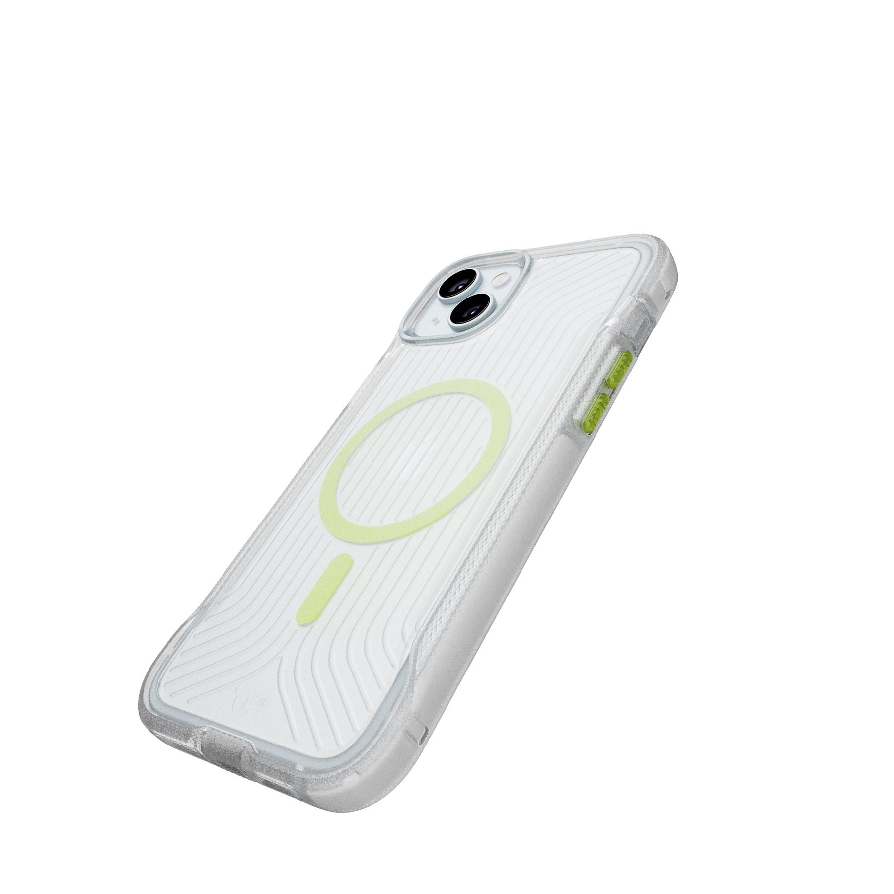 FlexPro - Apple iPhone 15 Plus Case MagSafe Compatible - Clear Glow in the Dark