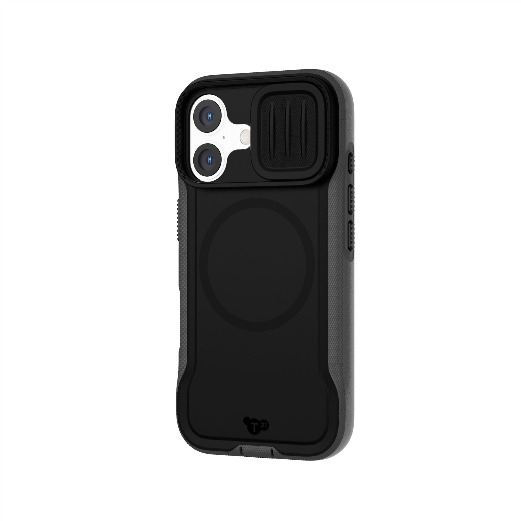 EvoMax - Apple iPhone 16 Case MagSafe Compatible - Black/Charcoal