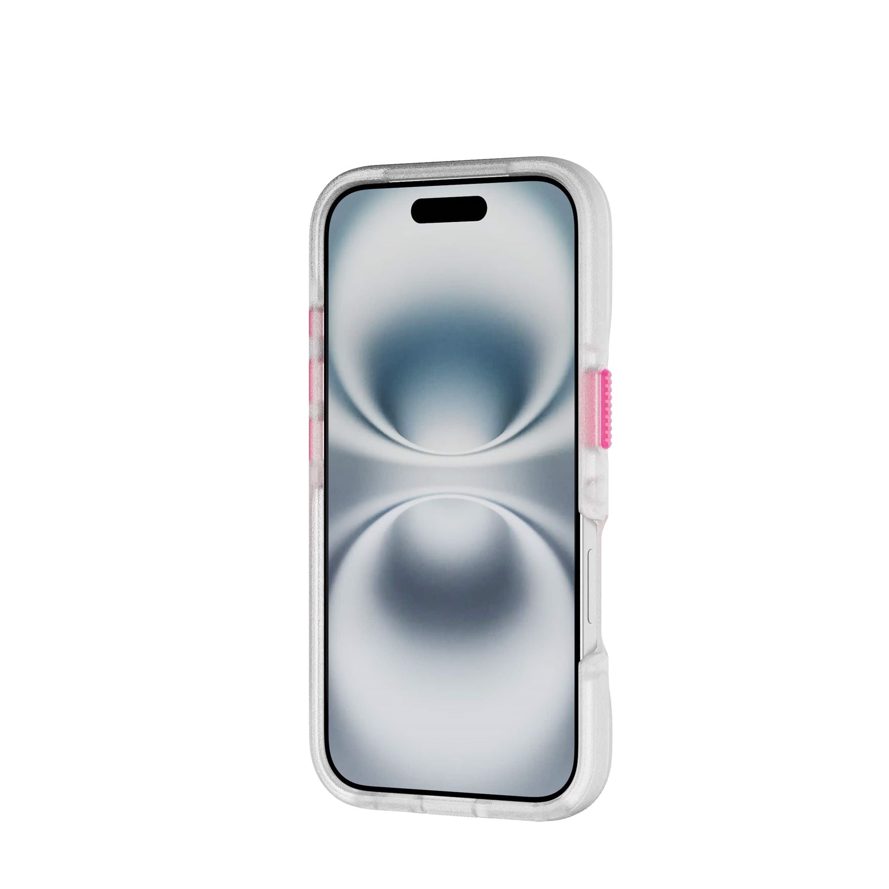 FlexPro - Apple iPhone 16 Case MagSafe Compatible  - Neon Pink/Orange Glow in the Dark