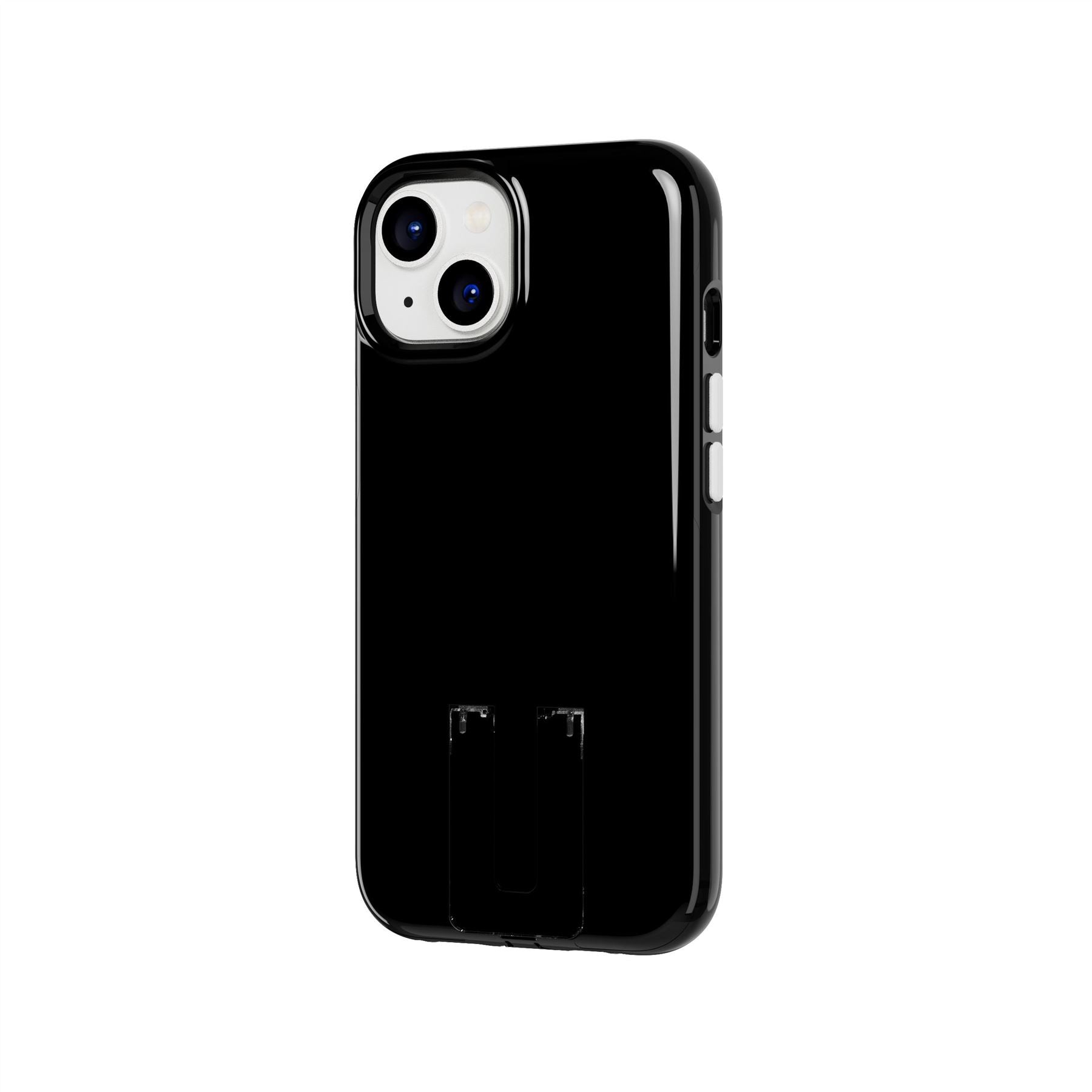 EvoCrystal Kick - Apple iPhone 16e/14 Case MagSafe Compatible - Obsidian Black