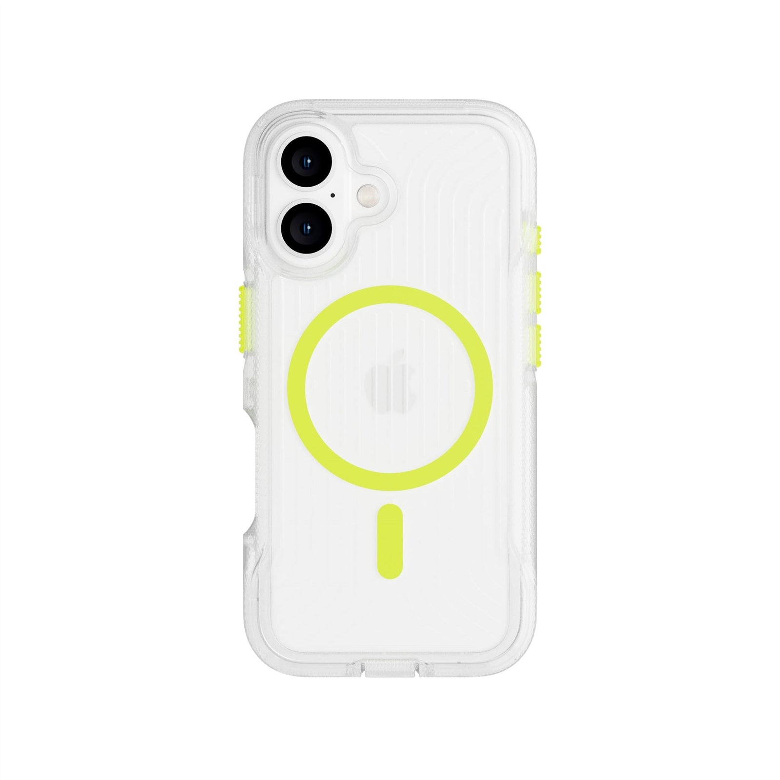 FlexPro - Apple iPhone 16 Case MagSafe Compatible  - Neon Green Glow in the Dark