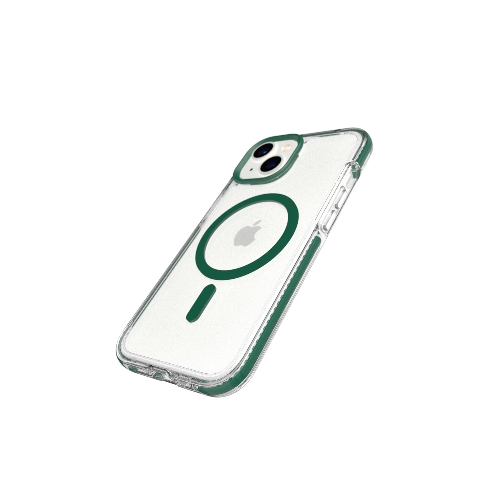 EvoCrystal - Apple iPhone 16e/14 Case MagSafe Compatible - Moss Green