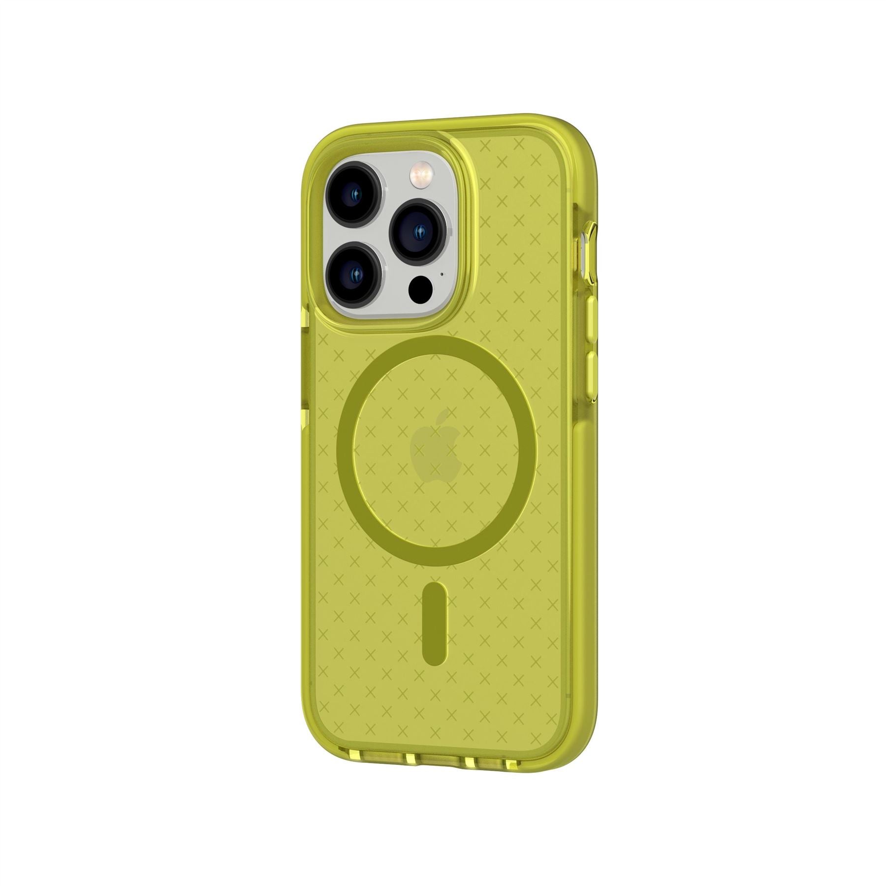 EvoCheck - Apple iPhone 14 Pro Case MagSafe Compatible - Acid Yellow