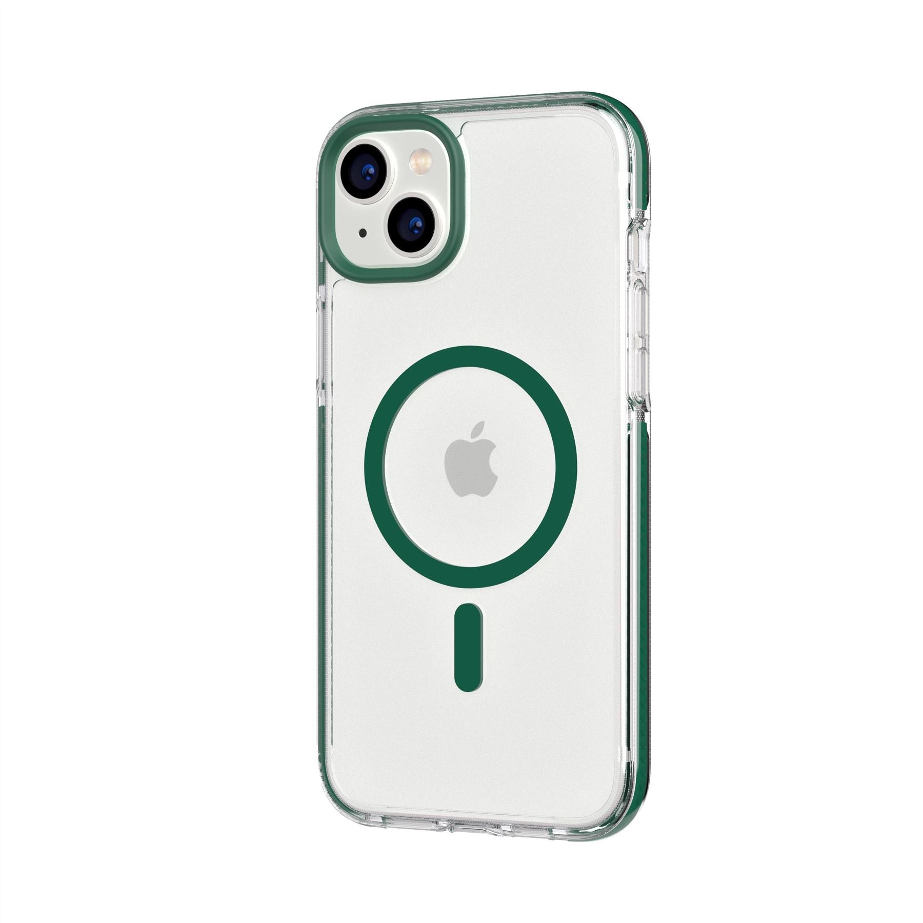 EvoCrystal - Apple iPhone 14 Plus Case MagSafe Compatible - Moss Green