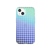 EvoArt - Apple iPhone 13 Case - Ombre Houndstooth
