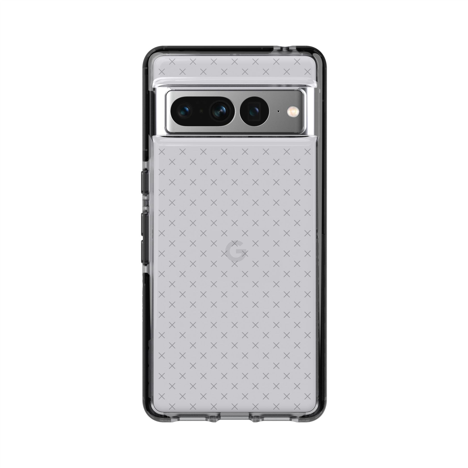 EvoCheck - Google Pixel 7 Pro Case - Smokey Black | Tech21 Ltd EvoCheck - Google Pixel 7 Pro Case - Smokey Black | Tech21 Ltd