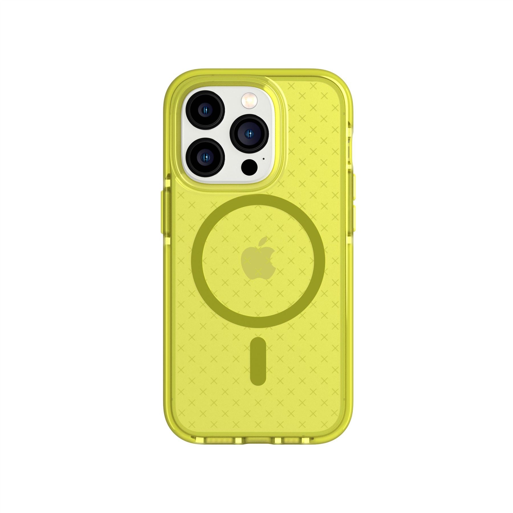 EvoCheck - Apple iPhone 14 Pro Case MagSafe Compatible - Acid Yellow