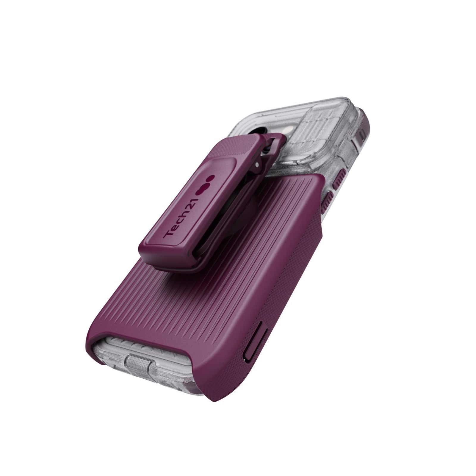 EvoMax - Apple iPhone 14 Pro Case MagSafe Compatible - Frosted Purple