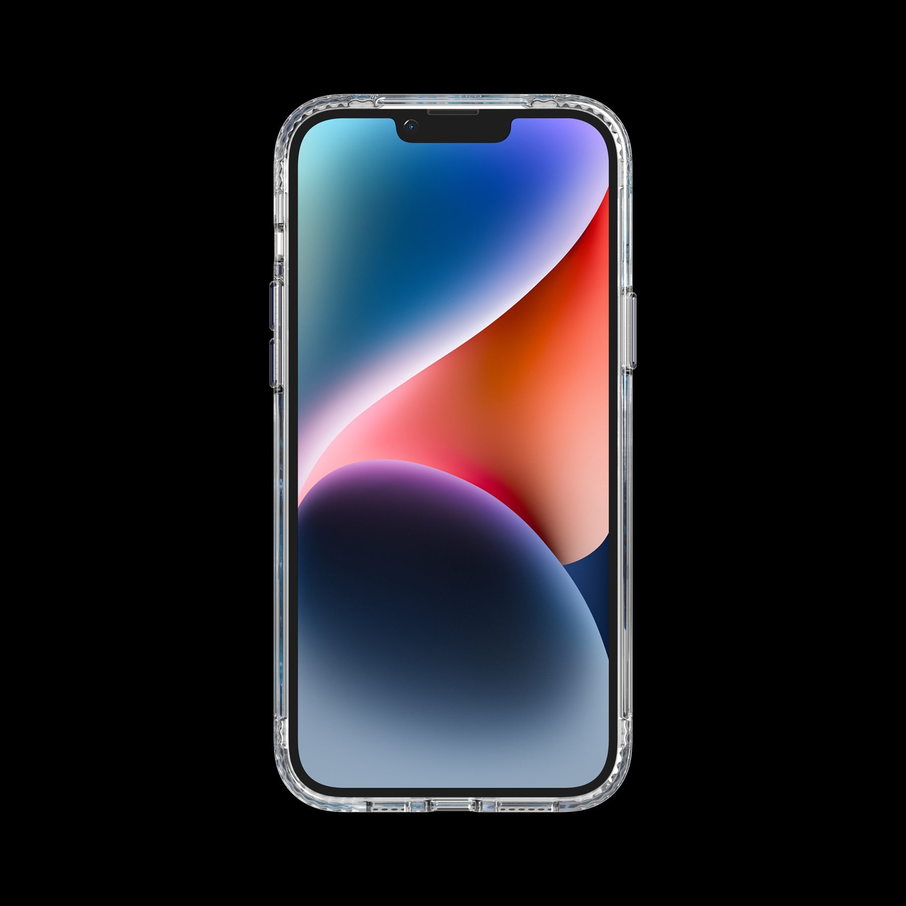 EvoArt - Apple IPhone 14 Plus Case MagSafe Compatible - Clear/Midnight Quartz